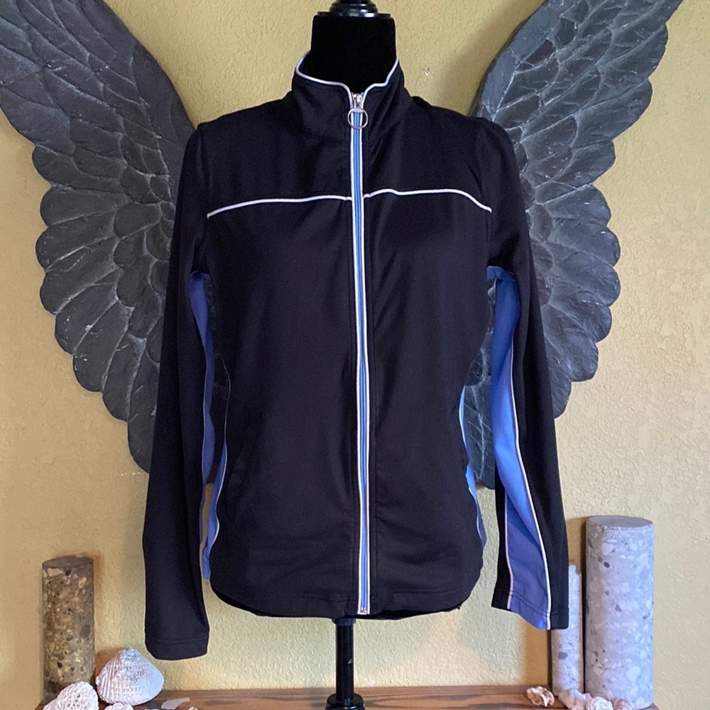 Style & Co Sport Zip Up Sweater